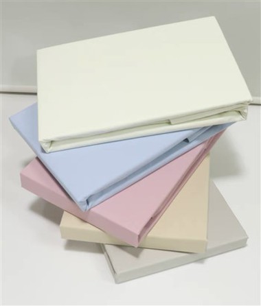 綿100%のベッドシーツ